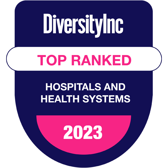 2023 Top Ranked Hospitals and Health Systems by DiversityInc.